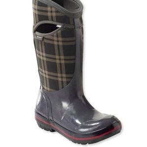 Bogs Plimsoll Boots Tall Plaid